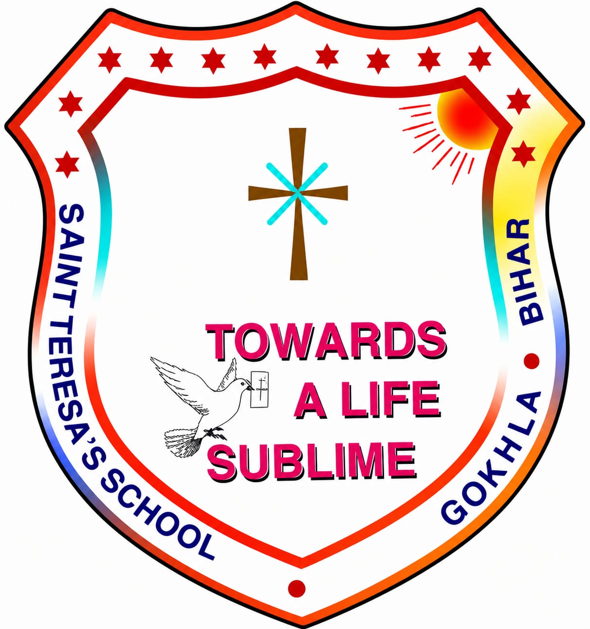 St. Teresa's School Logo Left